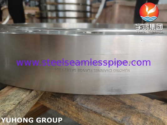 شفاه تبادل حراري ASTM A182 / ASME SA-182 F304 ذات نقطة انصهار عالية لتطبيقات درجات الحرارة المرتفعة