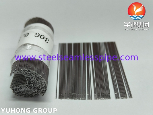 30G 33MM أنبوب إبرة ري طبية من الفولاذ المقاوم للصدأ لعلاج جذور الأسنان، فتحات تهوية مزدوجة