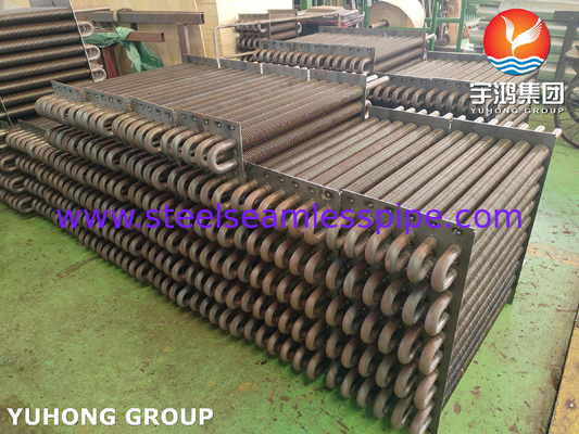 ASTM A106 Gr.B فولاذ الكربون U Bend HFW أنابيب النيل الصلبة للاقتصاديات العادمية لمحركات الديزل
