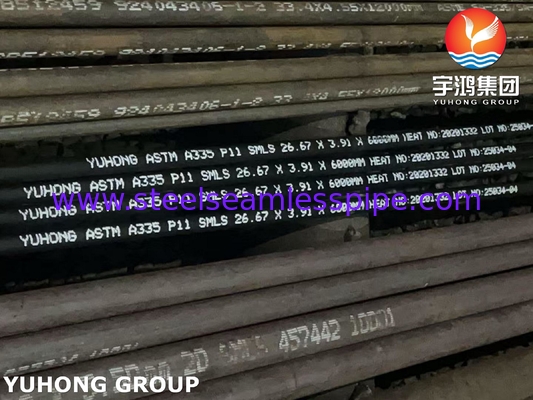 أنابيب عالية درجة الحرارة ASTM A335 P11 الخالية من اللحام