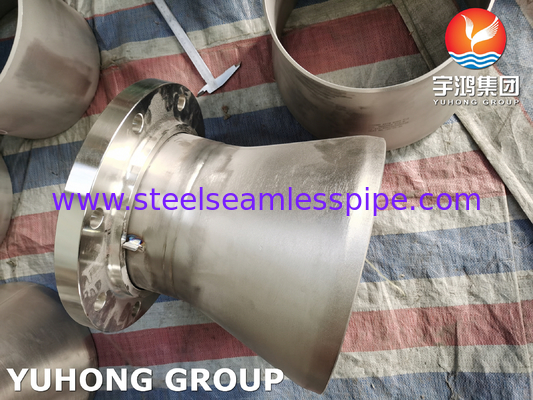 ASTM B363 Ti2 R50400 3.7035 وصلة فولاذية من سبائك التيتانيوم ملحومة بالدفع B16.9