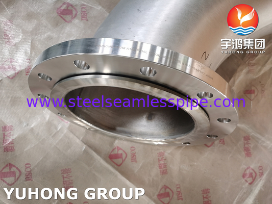 ASTM B363 Ti2 R50400 3.7035 وصلة فولاذية من سبائك التيتانيوم ملحومة بالدفع B16.9