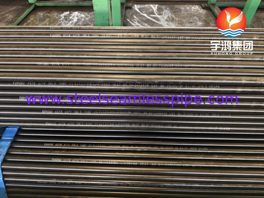 أنابيب مستقيمة بلا مسام من الفولاذ الكربوني ASTM A179 لمعدات التدفئة الكبيرة