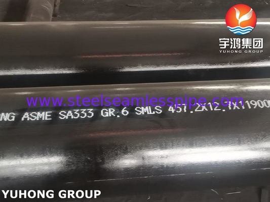 أنابيب سبائك سلسة ASTM A333 Gr.6 لأنظمة التبريد الصناعية الكبيرة