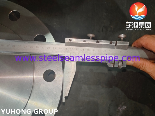 ASME SA350 LF2 Class 1 شفة غطاء فوهة من الفولاذ الكربوني المطروق لأنظمة الأنابيب