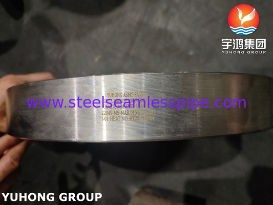 ASME SA350 LF2 Class 1 شفة غطاء فوهة من الفولاذ الكربوني المطروق لأنظمة الأنابيب