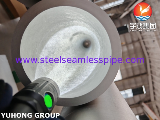 أنابيب الفولاذ المقاوم للصدأ المزدوج ASTM A790 S32205 لصناعة النفط والغاز