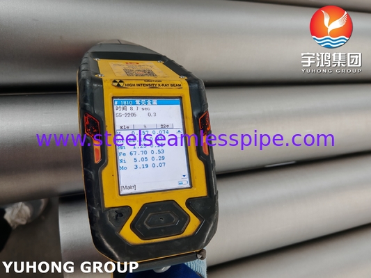 أنابيب الفولاذ المقاوم للصدأ المزدوج ASTM A790 S32205 لصناعة النفط والغاز