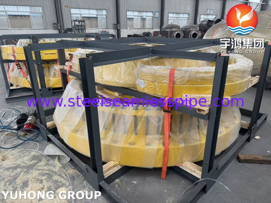 SA266 GR2 مصعد الاختبار الهيدروليكي من الفولاذ الكربوني لمبادلات القشرة والأنابيب، متوافق مع NACE MR0175