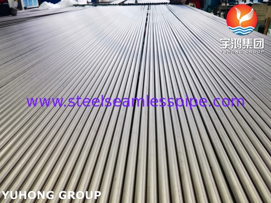 ASME SB338 UNS R50400 أنابيب التيتانيوم السلسة للمكثفات ومبادلات الحرارة