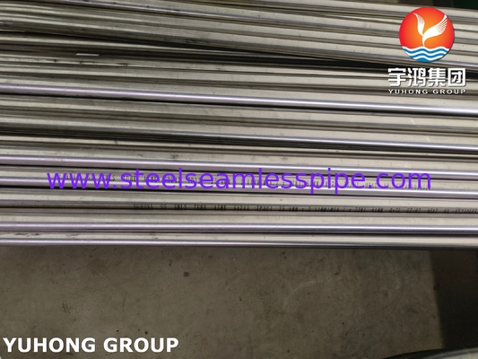 ASME SA213 TP321 أنابيب من الفولاذ المقاوم للصدأ غير الملحومة على شكل حرف U لمجموعات المبادلات الحرارية