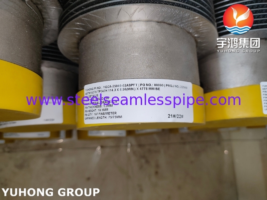أنبوب ASTM A376 TP347H HFW الصلب لمتبادل الحرارة