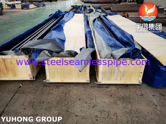 ASTM A335 P22 أنابيب بلا خيوط من الفولاذ اللاصق للاستخدام في درجات الحرارة العالية