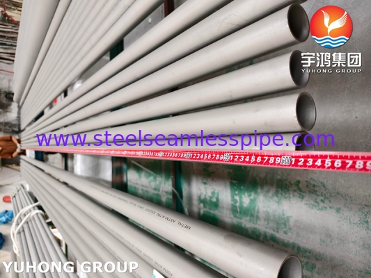 ASTM A790 S32205 أنبوب الفولاذ المقاوم للتآكل ذو قوة عالية للأسطول المقاوم للتآكل للتطبيقات البحرية