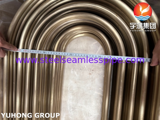 Seawater Resistant ASTM B111 C44300 U-Bend Tubes Heat Exchanger Supplier