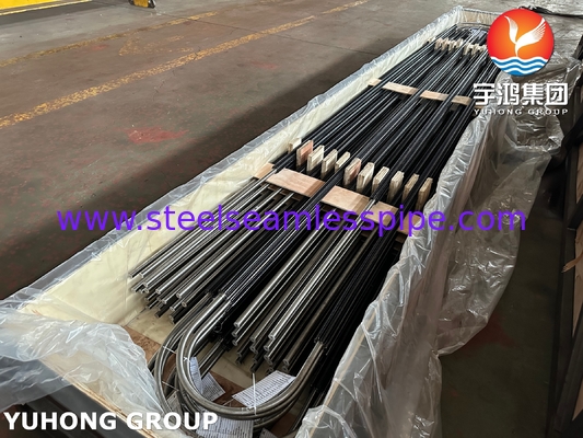 ASTM A179 Carbon Steel U Bend Welded Longitudinal Finned Tubes For Oil Refining Projects
