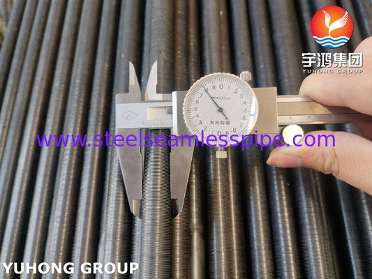 أنبوب الفولاذ الكربوني A333 GR.1 أنبوب منخفض الأطراف للمبخرات والمبردات