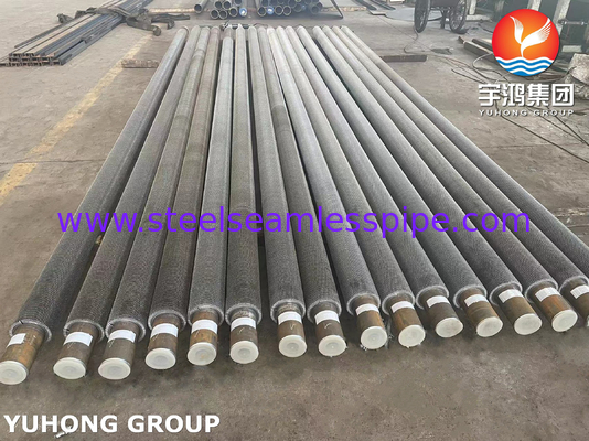 ASTM A335 P9 Serrated Fin Tube With CS Fin For HSRG System and Superheater