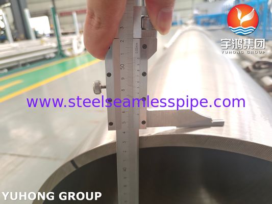 ASME SB163 N04400 nickel Alloy SMLS Heat Exchanger Tube Average Wallthichness