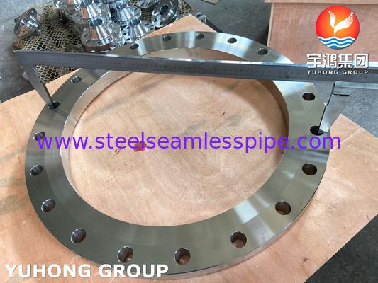 DIN2576 F316L الفولاذ المقاوم للصدأ الانزلاق على حافة مسطحة الوجه SOFF PN10