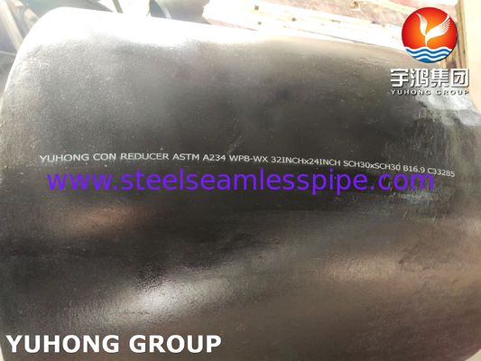 ASTM A234 WPB -WX مواسير اللحام التناكبي تركيبات النفط والغاز الكيميائية B16.9 الأسمدة