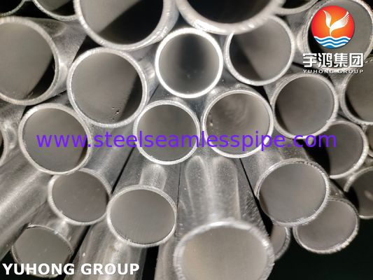 ASME SA268 TP410 (1.4006) أنبوب الفولاذ المقاوم للصدأ السلس لمبادل الحرارة والغلان