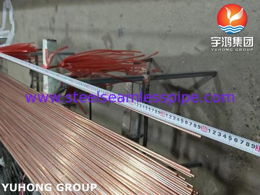 ASTM A254 BHG2 Bundy Tube Instrumentation Tube Copper-Brazed Steel Tubing