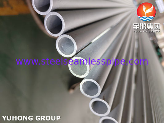 ASTM A268 TP430 أنبوب الفولاذ المقاوم للصدأ الفيرريتي والمارتنسيتي السلس لخدمة درجات الحرارة العالية
