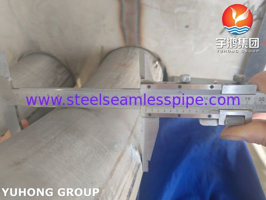 ASTM A269 TP304 / 304L أسطوانات التدفئة والتبريد من الفولاذ المقاوم للصدأ ، أنابيب الملفوف