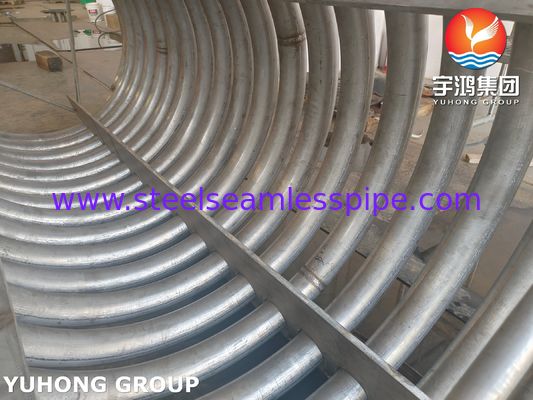 ASTM A269 TP304 / 304L أسطوانات التدفئة والتبريد من الفولاذ المقاوم للصدأ ، أنابيب الملفوف
