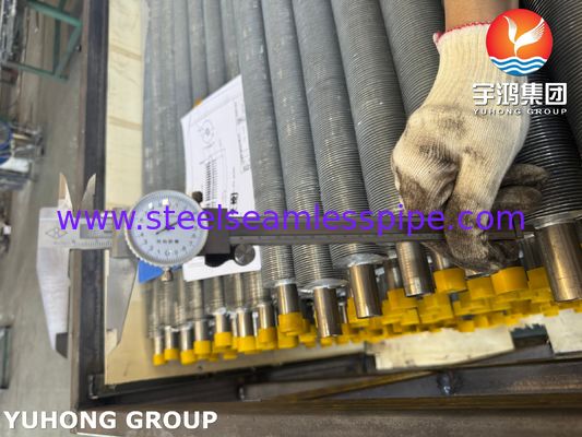 الصلب المقاوم للصدأ ASTM A213 TP304 للمبادل الحراري المبرد بالهواء