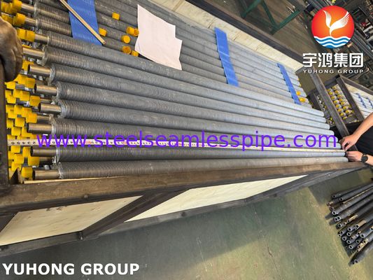 الصلب المقاوم للصدأ ASTM A213 TP304 للمبادل الحراري المبرد بالهواء