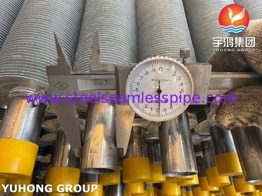 EN10217-7 1.4301 أنابيب الفولاذ المقاوم للصدأ مع جميع الأطراف أنابيب الأطراف المكبلة لـ HVAC&R