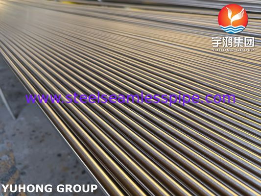 ASTM A213 TP321H أنبوب بلا مسام من الفولاذ المقاوم للصدأ للغلادة ومبادل الحرارة
