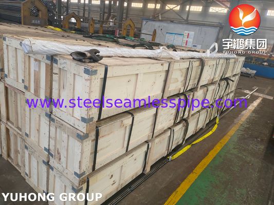 ASTM A213 T5 أنبوب فولاذي سبائكي غير ملحوم لمبادلات الحرارة ذات درجة الحرارة العالية