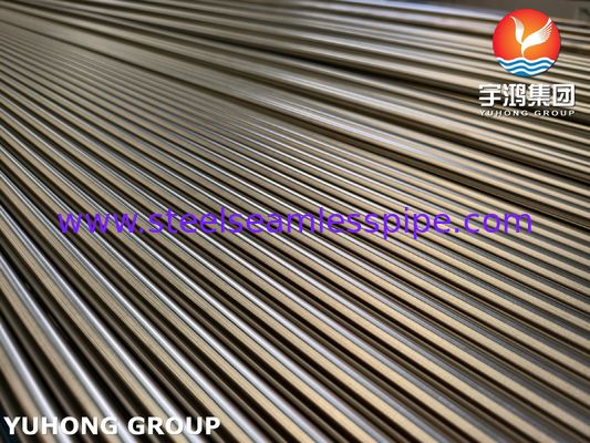 ASTM B163 N08810 أنابيب الفولاذ سبائك أنابيب مبادلة الحرارة