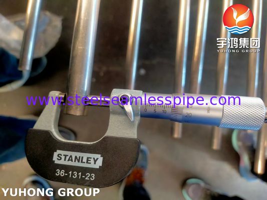 ASME SB163 N02201 أنابيب المكثفات السلسة ومبادلات الحرارة من سبائك النيكل