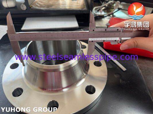 شفة عنق لحام من سبيكة ASTM B564 UNS N08020، سبيكة 20 WNRF من ASME B16.5