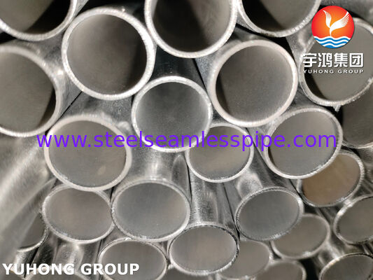 أنبوب فولاذي مقاوم للصدأ غير ملحوم من النوع الفريتي والمارتنسيتي ASME SA268 TP410 (UNS S41000)