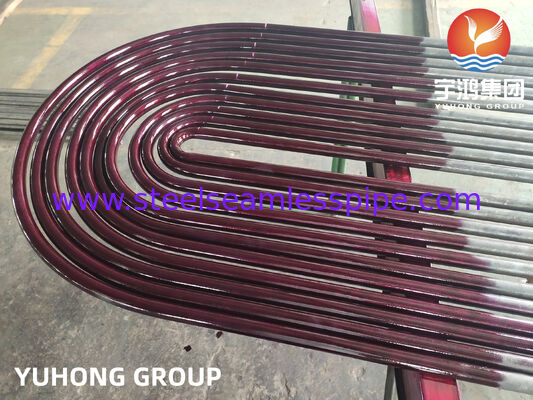 ASTM A213 TP321 Seamless U Bend Heat Exchanger Tube for High-Temperature Service