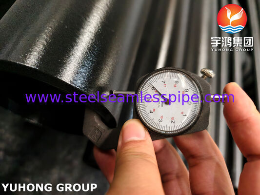 أنبوب فولاذي كربوني غير ملحوم ASTM A333 Gr. 6 لخدمة درجات الحرارة المنخفضة أنبوب مبادل حراري