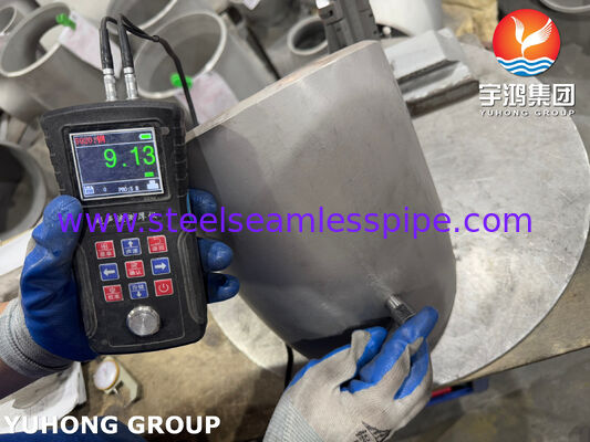ملحقات أنابيب ASTM B366 WPHC276 / UNS N10276 BW Hastelloy C276 كوع 45 درجة 90 درجة