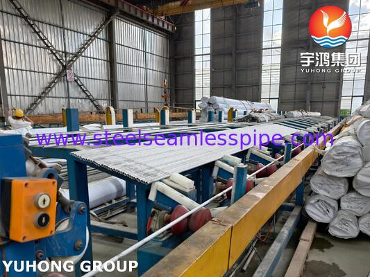 ASTM A312 UNS S30815 أنابيب المقاومة للحرارة من الفولاذ المقاوم للصدأ بدون خيوط لتطبيقات درجات الحرارة العالية