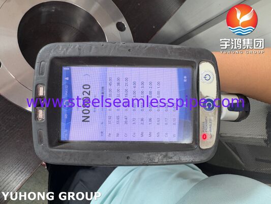 شفة فولاذية من سبائك النيكل ASTM B564 N08020 لتطبيقات درجات الحرارة العالية