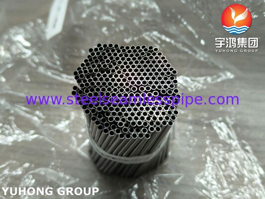 SUS304 X5CrNi18-9 الأنبوب الشعري من الفولاذ المقاوم للصدأ الطبية للجهاز الجراحي