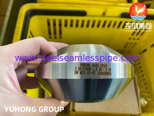 ASTM A182 F316/F316L الصلب المقاوم للصدأ اللاصق Weldolet BW MSS-SP-97