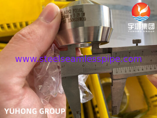 ASTM A182 F316/F316L الصلب المقاوم للصدأ اللاصق Weldolet BW MSS-SP-97