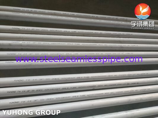 أنابيب بدون سلاسل للطاقة 12Х18Н10Т / AISI 321 حسب غوست 9941-81 للصناعة الحرارية والكيميائية