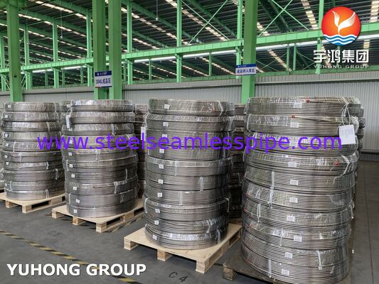 ASTM A269 TP316L أنبوب ملفوف من الفولاذ المقاوم للصدأ غير الملحوم مقاوم للتآكل وخدمة درجات الحرارة العالية