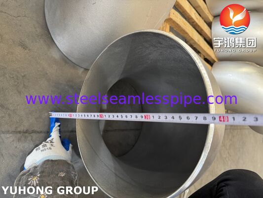 وصلة من الفولاذ المقاوم للصدأ ASTM A403 WP316L كوع 90 درجة ملحوم بالدفع